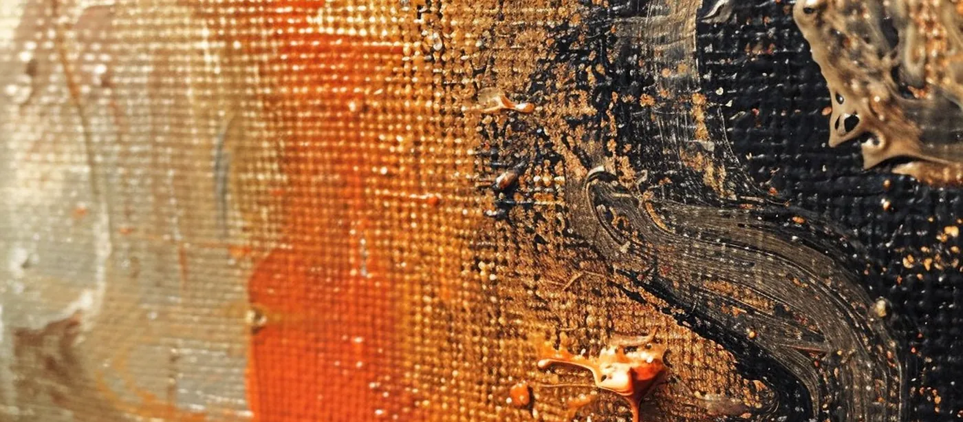 acrylic glazing — editorial art detail