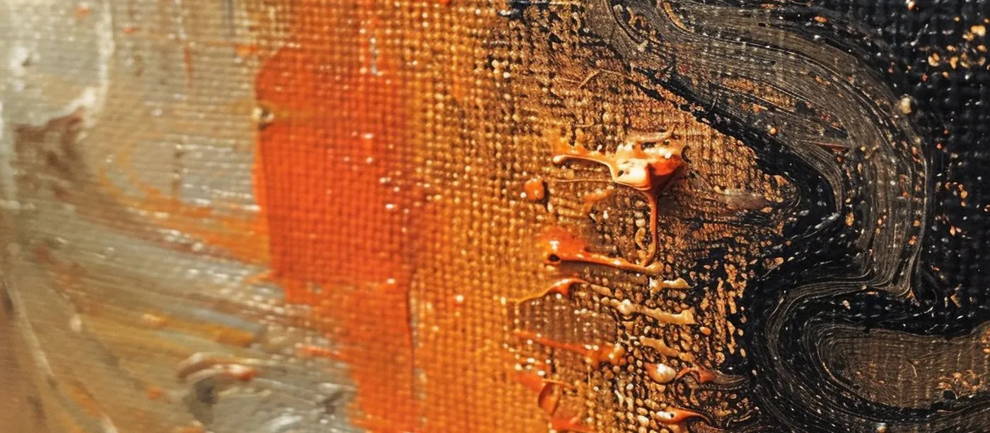 acrylic technique library โ editorial art detail